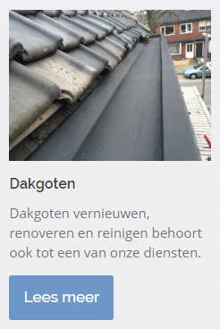 Primadak - Dakgoot vernieuwen